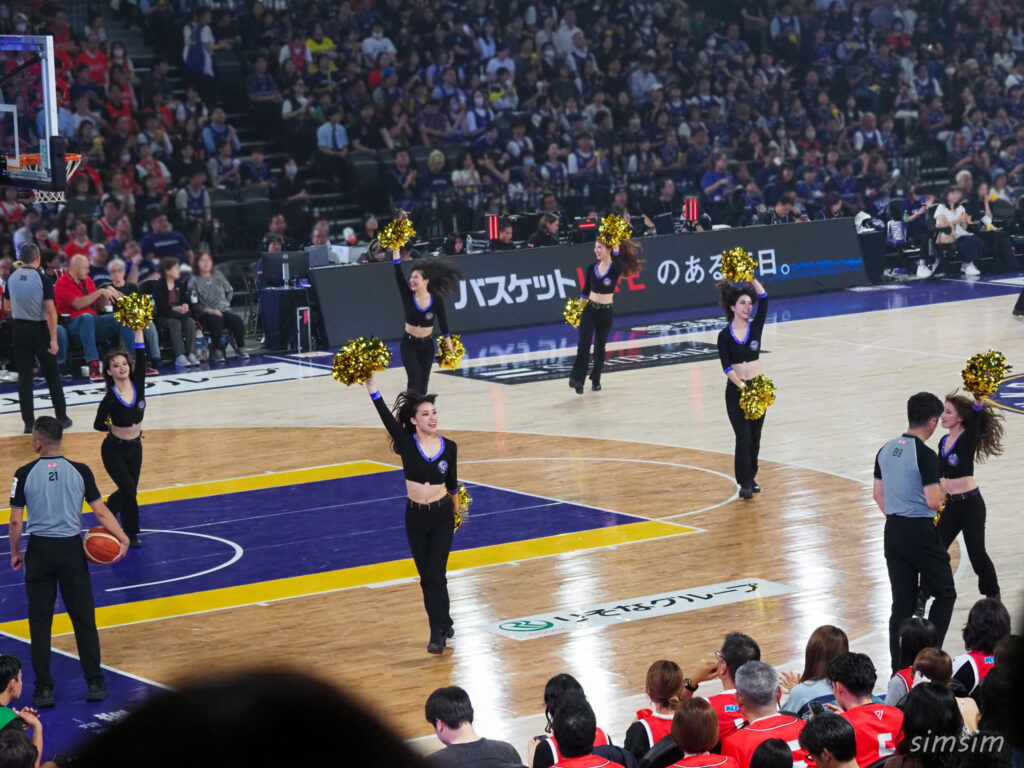 トヨタアリーナ東京 Bリーグ バスケ観戦