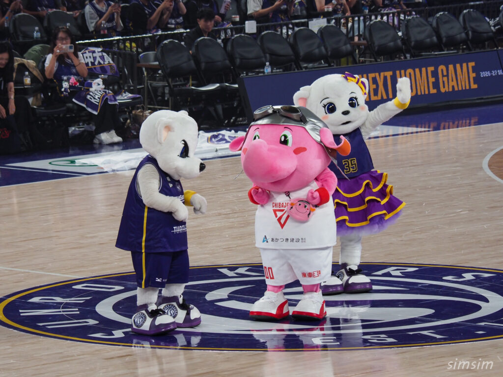 トヨタアリーナ東京 Bリーグ バスケ観戦