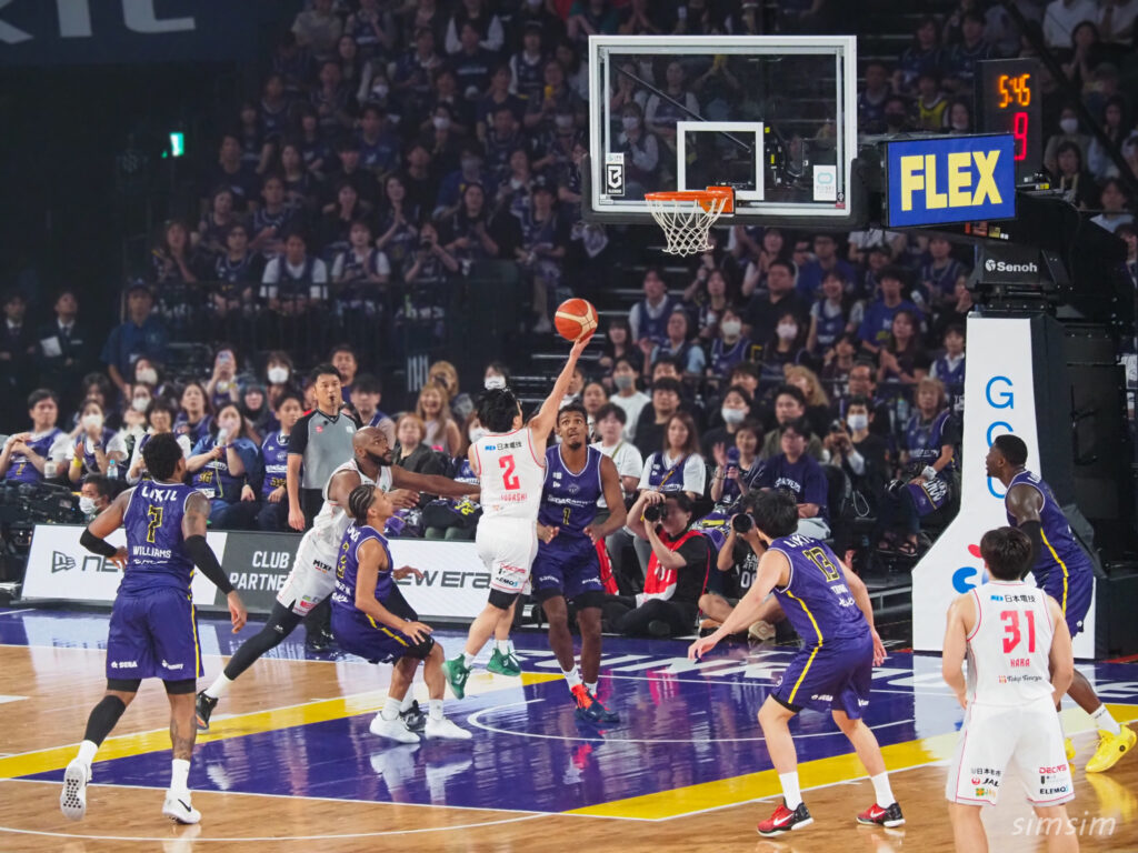 トヨタアリーナ東京 Bリーグ バスケ観戦