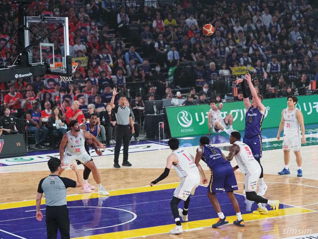 トヨタアリーナ東京 Bリーグ バスケ観戦